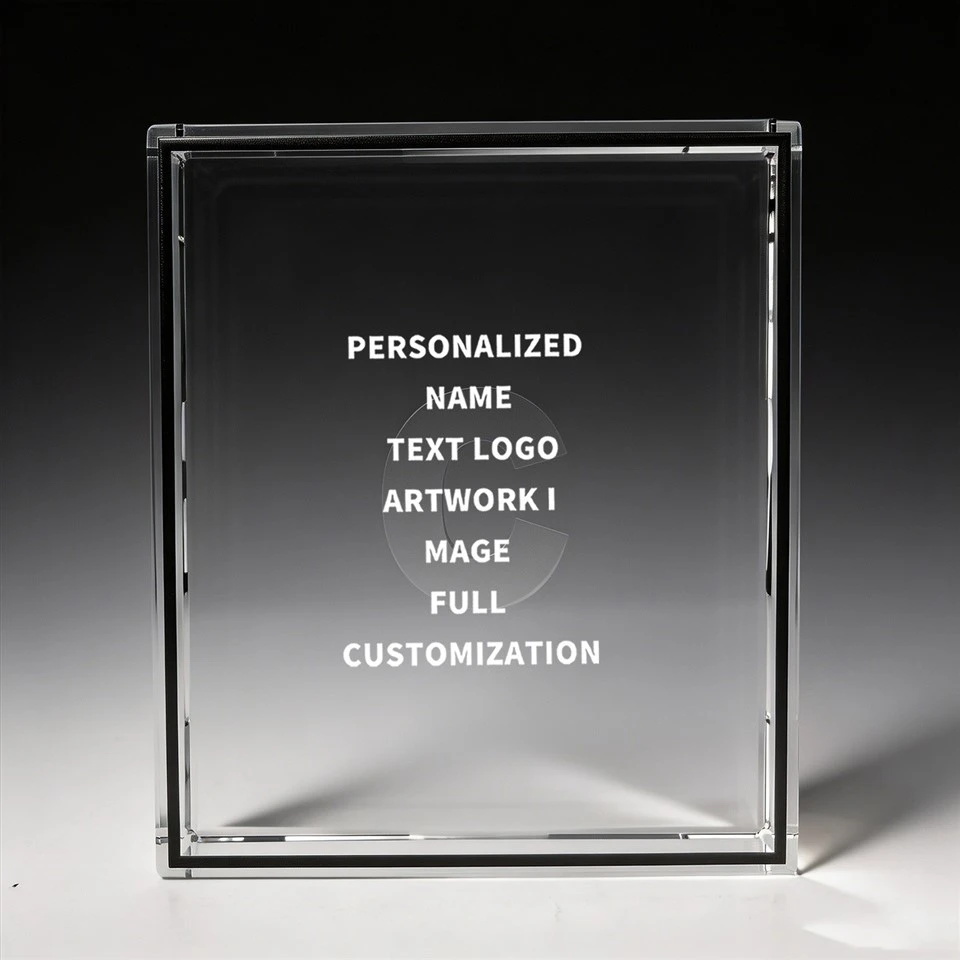 Border Frame Square Letter C Crystal Trophy suppliers