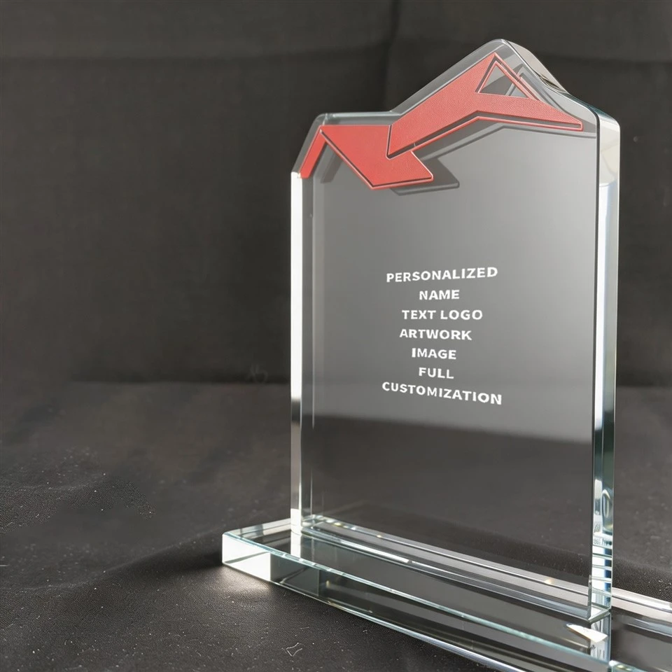Personalized Real Estate Crystal Desk Award factory