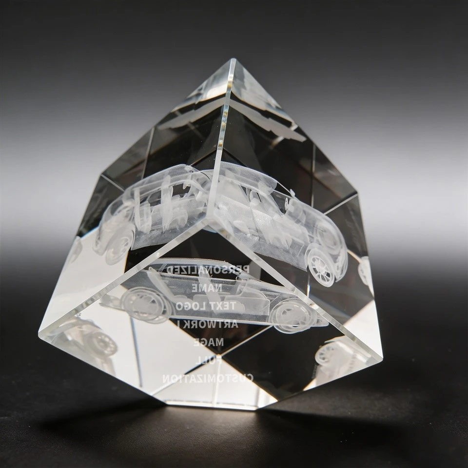 Rotatable Prism Inner Engraved Plaque best