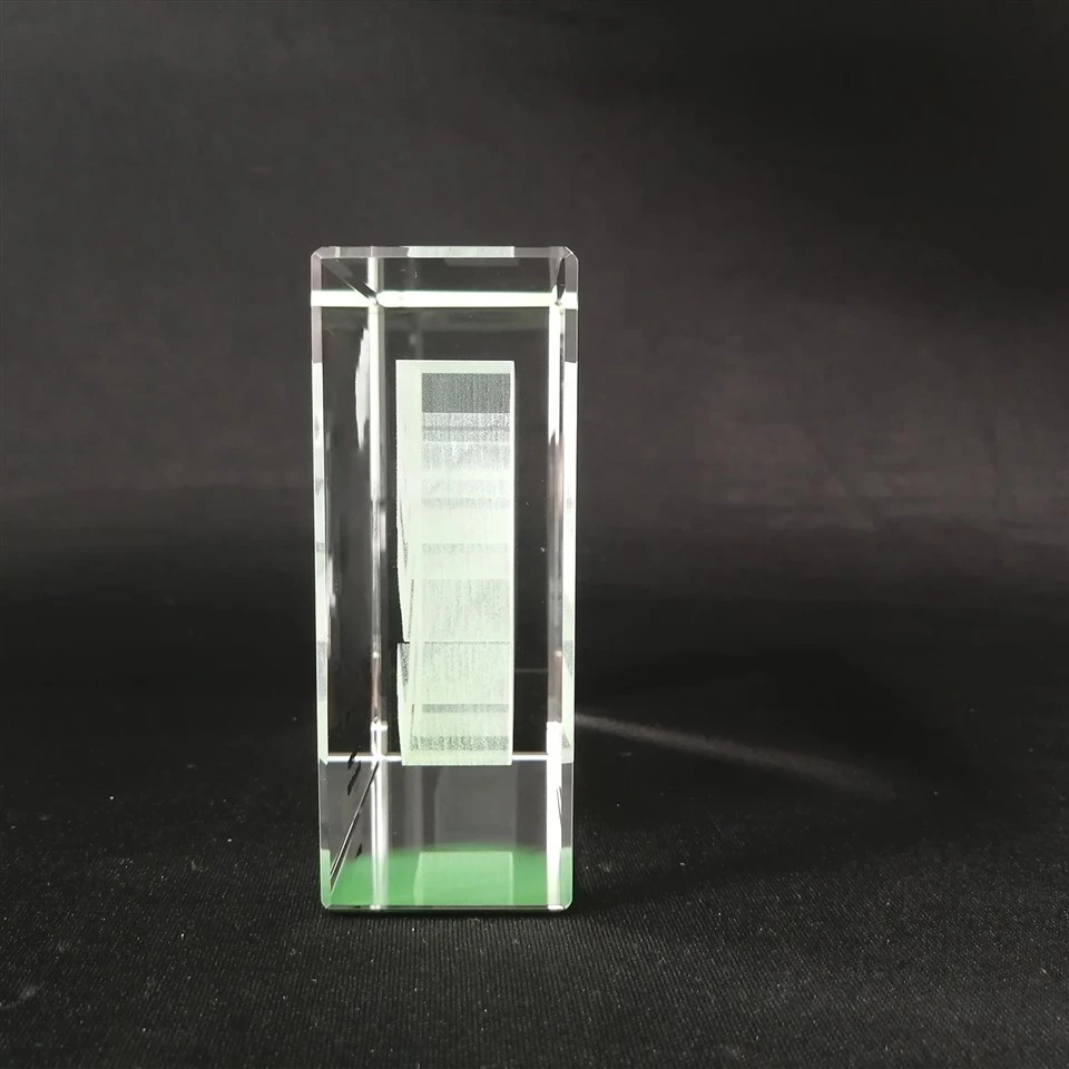 Transparent Rectangle Custom Laser Trophy price